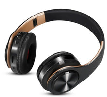 Load image into Gallery viewer, Gold Wireless Headphones Bluetooth Earphone Stereo Headset with Built-in MIC with Jack