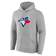Load image into Gallery viewer, Toronto Blue Jays Fanatics Branded Official Logo Pullover Hoodie - Heather Gray
