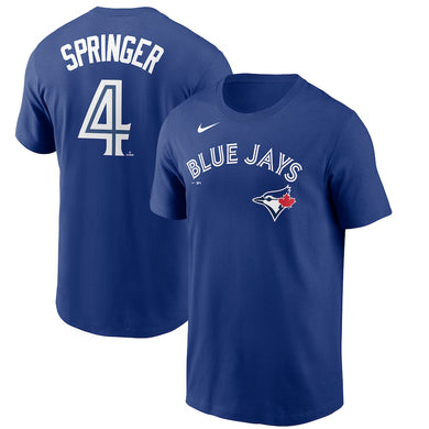 George Springer Toronto Blue Jays Nike Name & Number - T-Shirt - Royal
