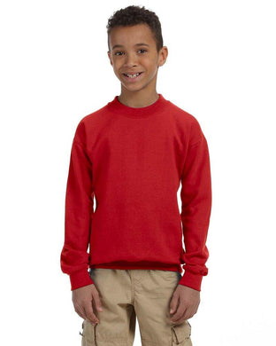 180B - Youth Heavy Blend™ Crewneck Sweatshirt 50% Cotton 50% Polyester