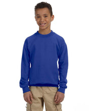 Load image into Gallery viewer, 180B - Youth Heavy Blend™ Crewneck Sweatshirt 50% Cotton 50% Polyester