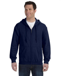 18600 - Men's Heavy Blend™ Full-Zip Hooded Sweatshirt 50% Cotton 50% Polyester