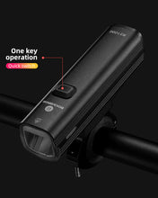 Load image into Gallery viewer, ROCKBROS RHL1000 - 1000LM Bike Light Front &amp; Rear Lamp USB Rechargeable LED 4800mAh Bicycle Light Waterproof