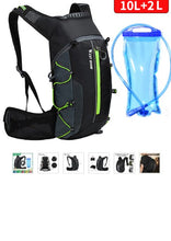 Load image into Gallery viewer, Bicycle Bike 2 Litre Water Bag 10L Portable Waterproof Biking, Hydration Backpack Hiking Outdoor Sport Climbing Combination 2  -  Backpack + Water Bag