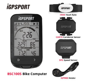 IGPSPORT GPS Bike Computer BSC100S Wireless Speedometer Bicycle Digital Stopwatch Cycling Odometer