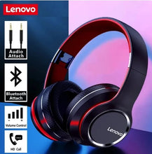 Load image into Gallery viewer, HD200 Gaming Earphones Lenovo Bluetooth Headphone Over-Ear Foldable Computer Wireless Earphone Noise Cancellation Mic HIFI Stereo Game Headset