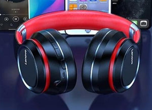 HD200 Gaming Earphones Lenovo Bluetooth Headphone Over-Ear Foldable Computer Wireless Earphone Noise Cancellation Mic HIFI Stereo Game Headset