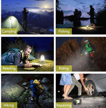 Load image into Gallery viewer, ZK20 Portable LED Camping Light Working Outdoor Tent Handheld Flashlight USB Rechargeable Waterproof
