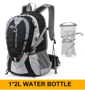 INOXTO 25L mountaineering hydrating backpack, biking backpack, trail running, hiking backpack, 2L water bag