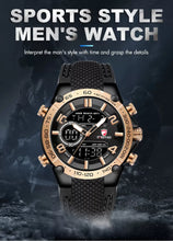 Load image into Gallery viewer, Cheetah Brand LY191226 Men&#39;s Chronograph Watch Waterproof Military Style Multi-Function  Unique Sports Quartz Date Waterproof