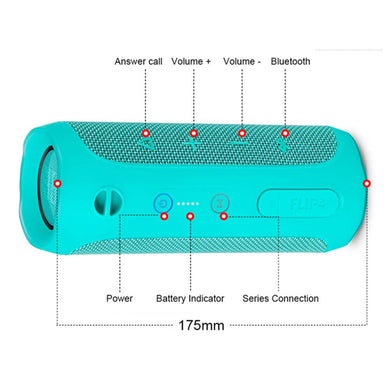 Flip 4 Bluetooth Speaker Portable Mini Wireless Outdoor Waterproof Subwoofer Speakers Support TF USB Card