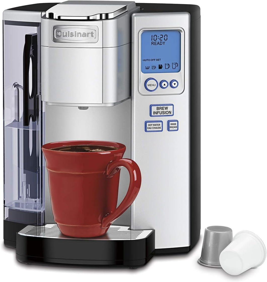 CUISINART Coffee SS-10C Premium Single Serve Coffeemaker, Silver