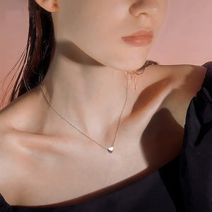 Chic Dainty 925 Sterling Silver Necklace. Pendant Choker Necklace, 16"-18" Adjustable, Comes with Box