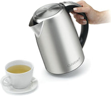 Load image into Gallery viewer, Cuisinart Kitchen CPK-17C Programmable Kettle Silver 9.75&quot; X 6.1&quot; X 8.8&quot;