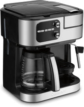 Load image into Gallery viewer, Cuisinart SS-4N1C Coffee Center® Barista Bar 4-in-1 Coffeemaker (Brews a 12-cup, a Single-serve, a Single or Double sized Espresso) incl. Steam Wand