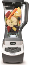 Load image into Gallery viewer, Ninja Kitchen BL660C Professional Countertop Blender With 1100-Watt Base,72Oz Total Crushing Pitcher and(2)16 Oz Cups For Frozen Drinks and Smoothies, Silver/Gray, 7.8 Pounds