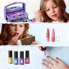 Load image into Gallery viewer, Makeup Kit for Girls - Children Washable Real Make Up Set Princess Pretend for Girls Age 3-12 Christmas Gift