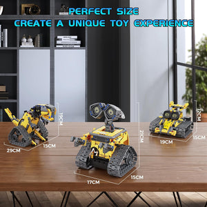 Robot Building Kit for Boys & Girls Age 8-13, Remote & App-Controlled 3 in 1 Robot Educational Coding Set for Kids, Creative Gift for Boys & Girls Aged 8 9 10 11 12 13+ (435 Piece Set)