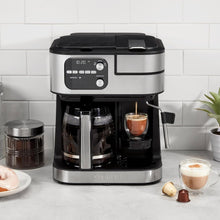 Load image into Gallery viewer, Cuisinart SS-4N1C Coffee Center® Barista Bar 4-in-1 Coffeemaker (Brews a 12-cup, a Single-serve, a Single or Double sized Espresso) incl. Steam Wand