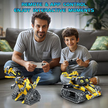 Load image into Gallery viewer, Robot Building Kit for Boys &amp; Girls Age 8-13, Remote &amp; App-Controlled 3 in 1 Robot Educational Coding Set for Kids, Creative Gift for Boys &amp; Girls Aged 8 9 10 11 12 13+ (435 Piece Set)