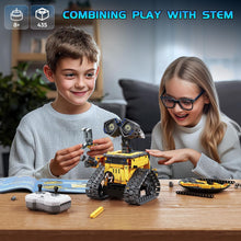 Load image into Gallery viewer, Robot Building Kit for Boys &amp; Girls Age 8-13, Remote &amp; App-Controlled 3 in 1 Robot Educational Coding Set for Kids, Creative Gift for Boys &amp; Girls Aged 8 9 10 11 12 13+ (435 Piece Set)