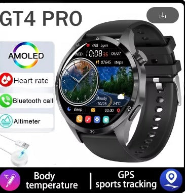 New For Huawei Smart Watch Men Watch 4 Pro GPS, Large 1.4