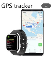 Load image into Gallery viewer, New Smart Watch GPS Series 9 &quot;Always On Display&quot; Includes &quot;Two Watch Bands - Silicone and Stainless Steel Mesh&quot; Body Temperature BT Call IOS Android