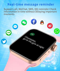 2024 New IWO Series 9 Smart Watch I19 Pro Max Large Face Heart Rate Fitness Tracker I14 T100 Plus