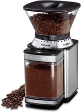 Load image into Gallery viewer, Cuisinart Supreme Coffee Grind Burr Mill-brushed Chrome, Sliver, Automatic