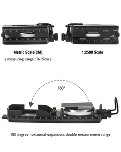 Multifunctional Military Aiming Navigation Compass with Inclinometer | Shock Resistant Waterproof Compass for Hiking, Camping