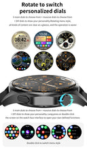 Load image into Gallery viewer, New For Huawei Smart Watch Men Watch 4 Pro GPS, Large 1.4&quot; Screen AMOLED Screen Bluetooth Call NFC Health Monitoring Smartwatch 2024 New Watch GT 4 Silicone Strap, Long Lasting Battery