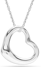 Load image into Gallery viewer, Chic 925 Sterling Silver Necklace Jewelry Lightweight Pendant with 18 inches Chain Necklace