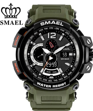 Men's Chronograph Military Sport Watch Multi-Function Smael