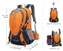 Load image into Gallery viewer, INOXTO 25L mountaineering hydrating knapsack, trail running, biking, hiking, 2L water bag