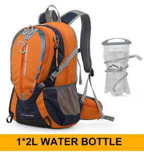 INOXTO 25L mountaineering hydrating backpack, biking backpack, trail running, hiking backpack, 2L water bag