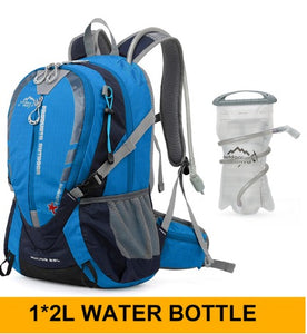 INOXTO 25L mountaineering hydrating backpack, biking backpack, trail running, hiking backpack, 2L water bag