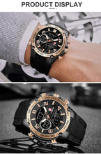 Load image into Gallery viewer, Cheetah Brand LY191226 Men&#39;s Chronograph Watch Waterproof Military Style Multi-Function  Unique Sports Quartz Date Waterproof
